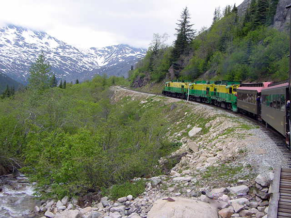 White-Pass Railway scenery